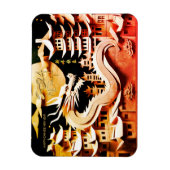 Lunar Chinese New Year of the Dragon 2024 FPM2 Magnet (Vertikal)