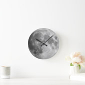 Lunar Clock Runde Wanduhr (Zuhause)
