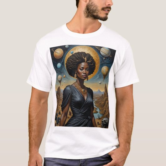 Lunar Crown Galactic Empress Shirt (Vorderseite)