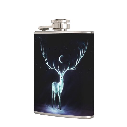 Lunar Deer Magical Protector Flachmann (Links)