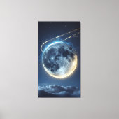 Lunar Dream Glow Leinwanddruck (Vorderseite)