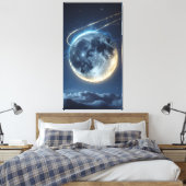 Lunar Dream Glow Leinwanddruck (Insitu (Schlafzimmer))