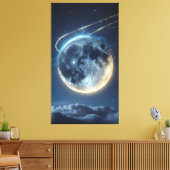 Lunar Dream Glow Leinwanddruck (Insitu (Wohnzimmer))