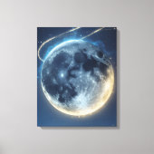 Lunar Dream Glow Leinwanddruck (Vorderseite)