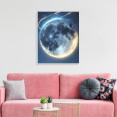 Lunar Dream Glow Leinwanddruck (Insitu (Wohnzimmer))