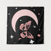 Lunar Dreams & Butterfly Nights Wandteppich (Vorderseite (Horizontal))