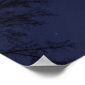Lunar Eclipse 20. bis 21. Januar 2019, Ohio Poster (Ecke)