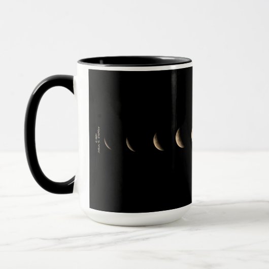 Lunar Eclipse Foto Tasse (Links)