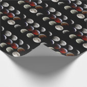 Lunar eclipse geschenkpapier (Ecke)
