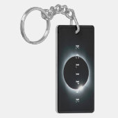 Lunar Eclipse Images Bilder von Lunar Eclipse Foto Schlüsselanhänger (Vorderseite links)