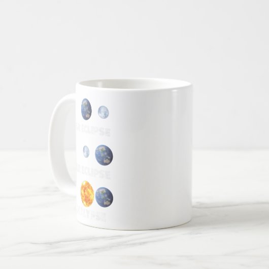 Lunar Eclipse Kaffeetasse (Vorderseite Links)