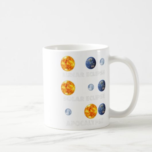 Lunar Eclipse Kaffeetasse (Rechts)