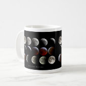 “Lunar eclipse,March 2007” Kaffeetasse (Vorderseite Links)