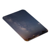 Lunar Eclipse & Milky Way | Bandon Beach Oregon Magnet (Rechte Seite)