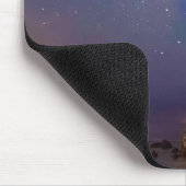 Lunar Eclipse & Milky Way | Bandon Beach, Oregon Mousepad (Ecke)