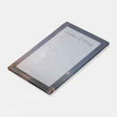 Lunar Eclipse & Milky Way | Bandon Beach Oregon Post-it Klebezettel (angewinkelt)