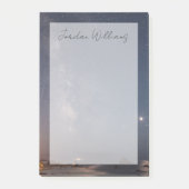 Lunar Eclipse & Milky Way | Bandon Beach Oregon Post-it Klebezettel (Vorderseite)