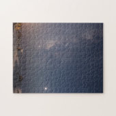 Lunar Eclipse & Milky Way | Bandon Beach Oregon Puzzle (Horizontal)