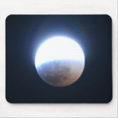 Lunar Eclipse mit Halo Mouse Pad Mousepad (Vorne)