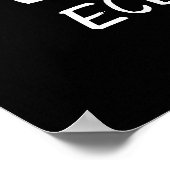 Lunar Eclipse Moon Foto Poster (Ecke)