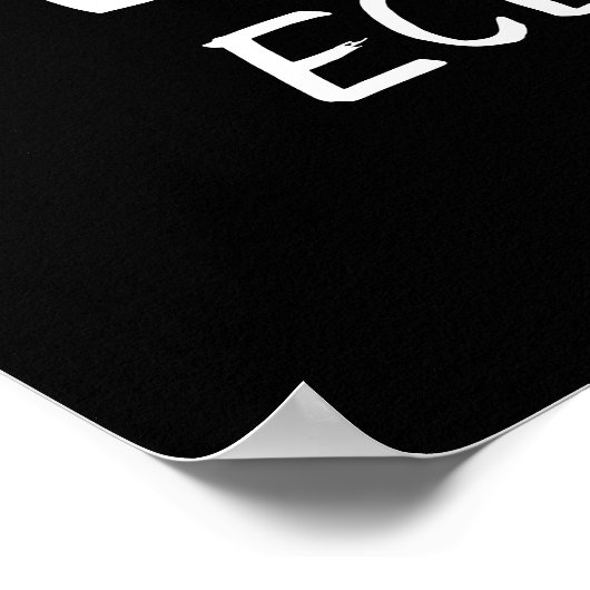 Lunar Eclipse Moon Foto Poster (Ecke)