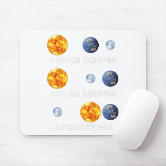 Lunar Eclipse Mousepad (Mit Mouse)