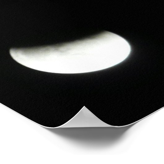 Lunar Eclipse Poster (Ecke)