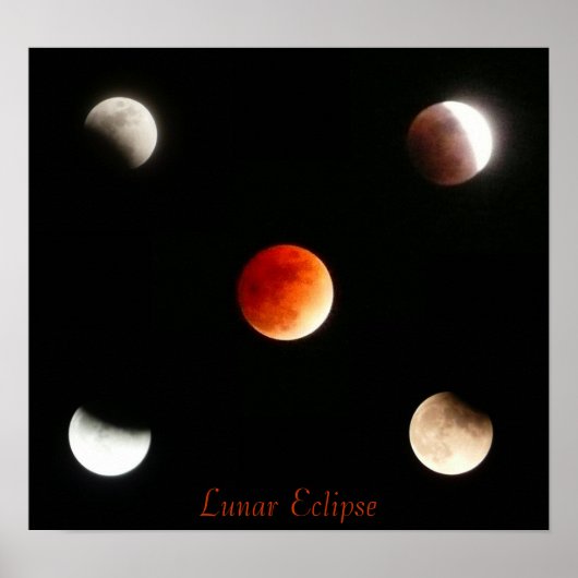 Lunar Eclipse Poster (Vorne)