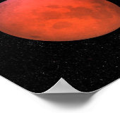 Lunar Eclipse Poster (Ecke)