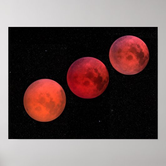 Lunar Eclipse Poster (Vorne)