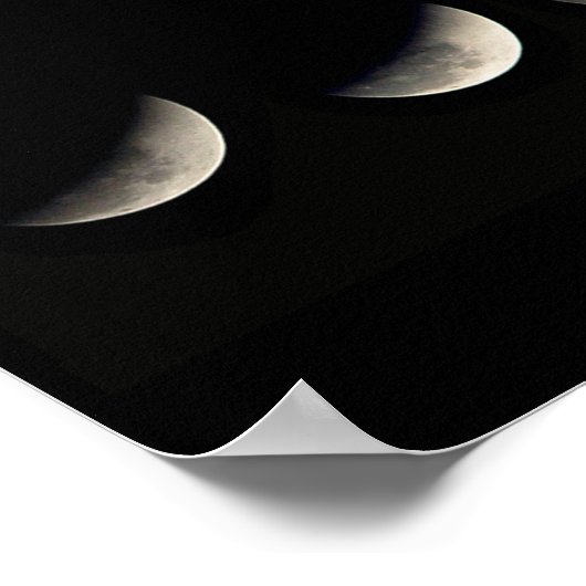 Lunar Eclipse Poster (Ecke)