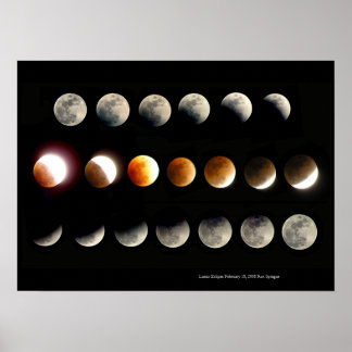 Lunar Eclipse Poster