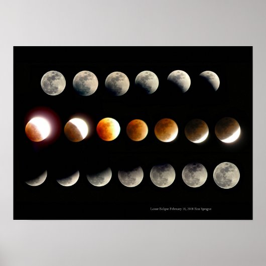 Lunar Eclipse Poster (Vorne)