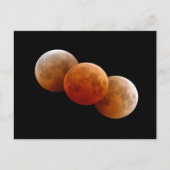 Lunar Eclipse Postkarte (Vorderseite)