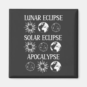 Lunar Eclipse Solar Eclipse Apokalypse Sonstiges R Magnet