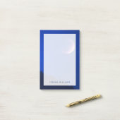 Lunar Eclipse über Wald | Zug, Schweiz Post-it Klebezettel (Auf Schreibtisch)