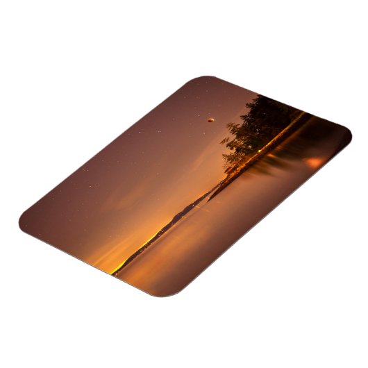 Lunar Eclipse | Victoria, British Columbia Magnet (Linke Seite)