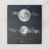 Lunar Empfang Platzkarte (Außenseite Aufgefaltet)