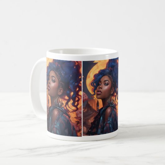 Lunar Enchantress Kaffeetasse (Vorderseite Links)