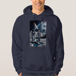 Lunar Expedition Crew Herren's Basic Hooded Hoodie