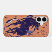 Lunar Fang – Schlangenwolf iPhone 16 Hülle (Rückseite (Horizontal))