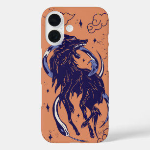 Lunar Fang - Serpent Wolf iPhone 16 Hülle