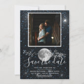 Lunar Foto Save the Date einladen (Vorderseite)