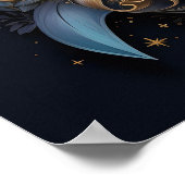 Lunar Garden Wreath Poster (Ecke)