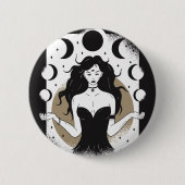 Lunar Goddess Button (Vorderseite)