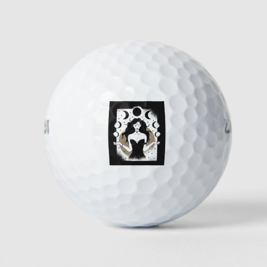 Lunar Goddess Golfball (Vorderseite)