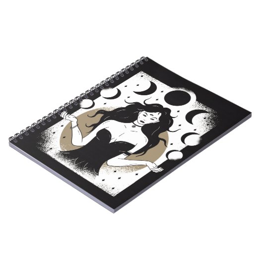 Lunar Goddess Notizblock (Linke Seite)