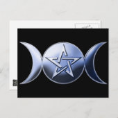 Lunar Goddess Postcard Postkarte (Vorne/Hinten)