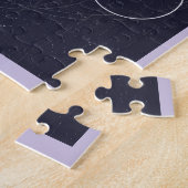 Lunar Harmony Monochrome Art Jigsaw Puzzle (Seite)