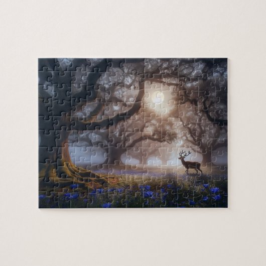 Lunar Harvest - Deer Puzzle (Horizontal)